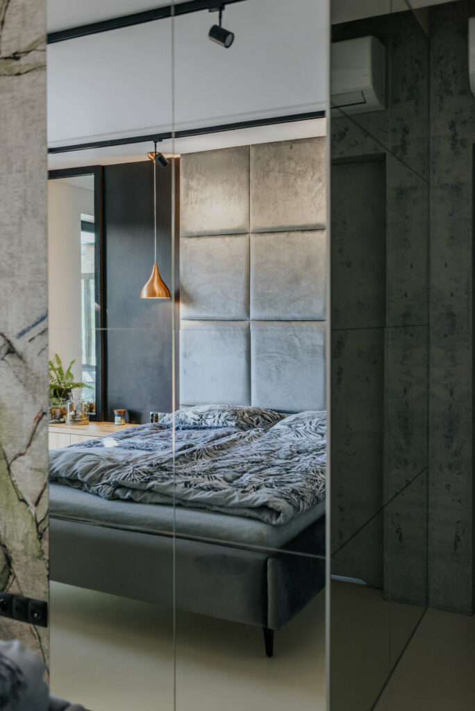 sypialnia w stylu loft meble na zamówienie