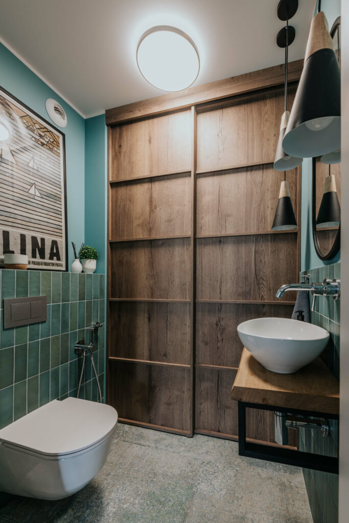 łazienka w stylu loft na zamówienie